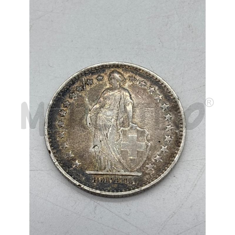 MONETA AG 2 FR SVIZZERA 1920 | Mercatino dell'Usato Torino c.so traiano 1