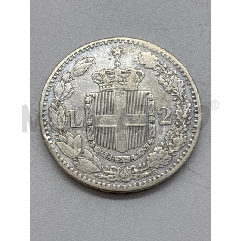 MONETA AG 2 LIRE 1881 | Mercatino dell'Usato Torino c.so traiano 2