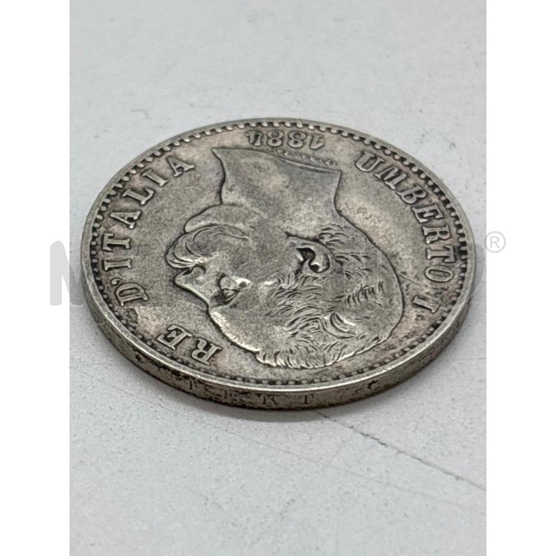 MONETA AG 2 LIRE 1884 | Mercatino dell'Usato Torino c.so traiano 3