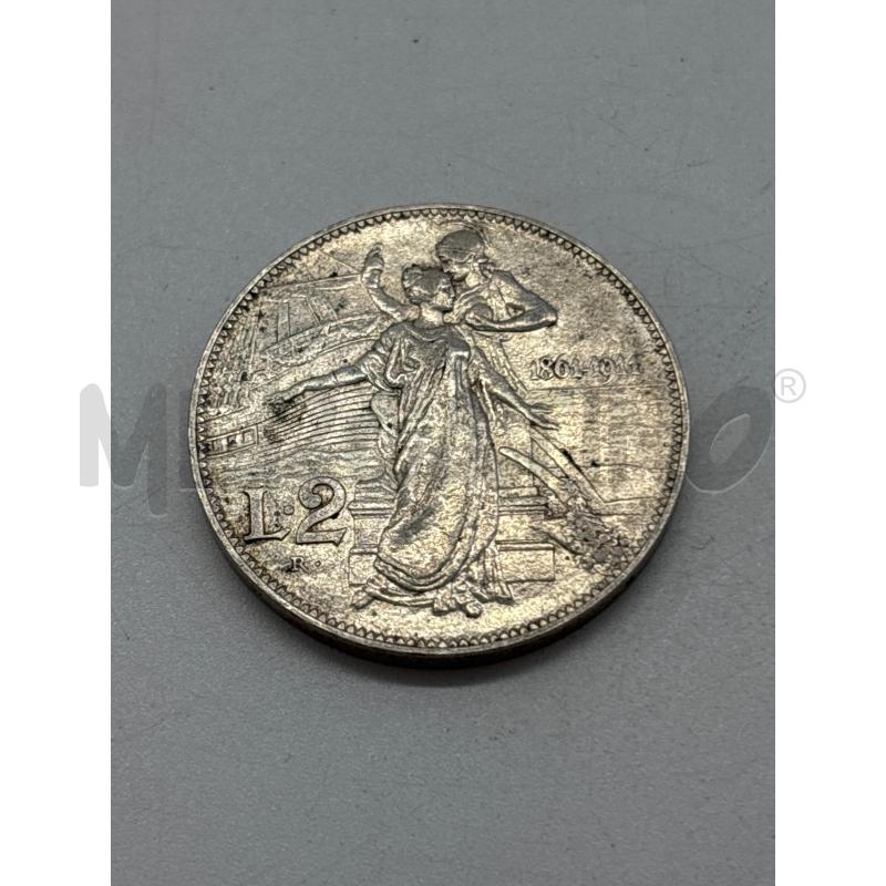 MONETA AG 2 LIRE 1911 | Mercatino dell'Usato Torino c.so traiano 1