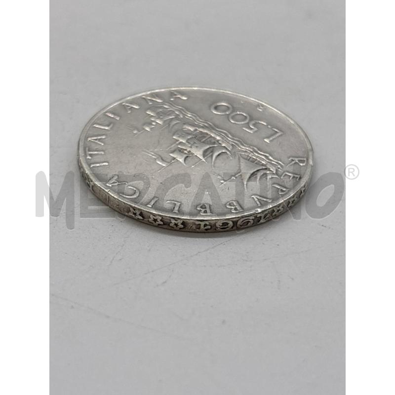 MONETA AG 500 LIRE 1961 | Mercatino dell'Usato Torino c.so traiano 3