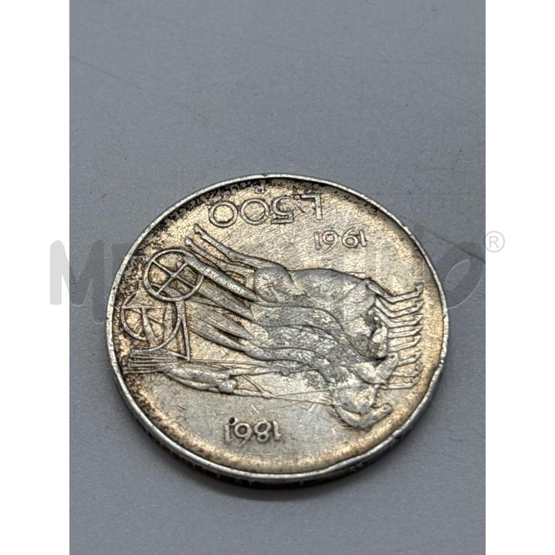 MONETA AG 500 LIRE 1961 | Mercatino dell'Usato Torino c.so traiano 3