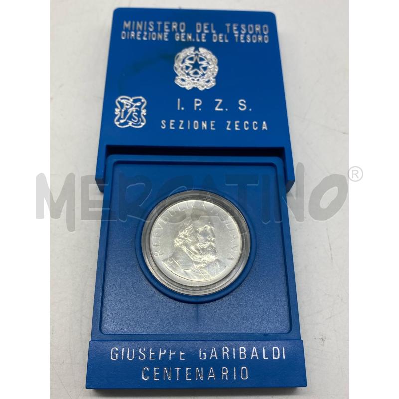MONETA AG 500 LIRE GARIBALDI 1982 | Mercatino dell'Usato Torino c.so traiano 1