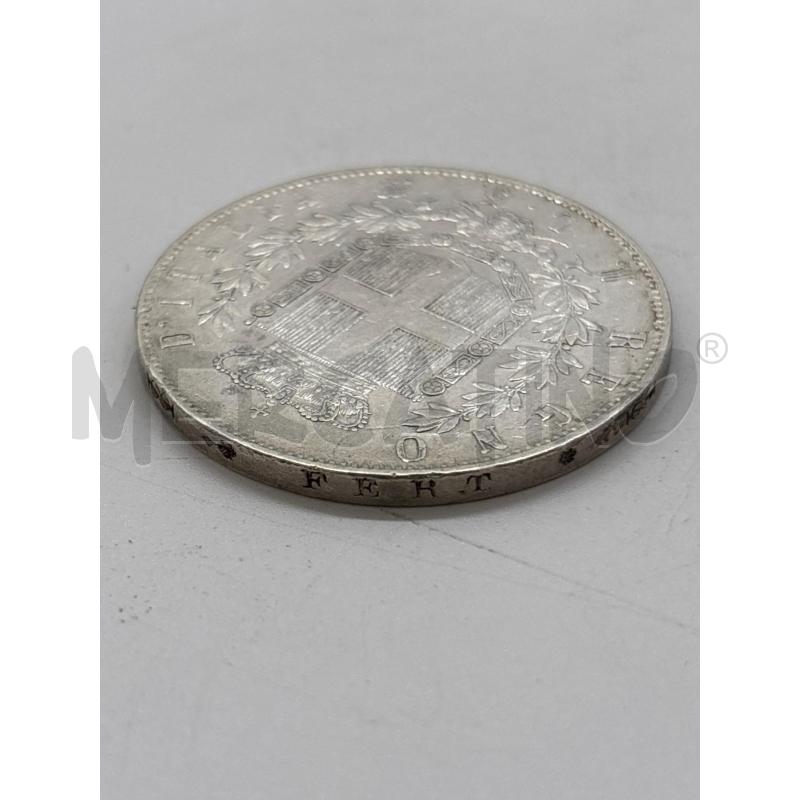 MONETA AG 5 LIRE 1871 | Mercatino dell'Usato Torino c.so traiano 4