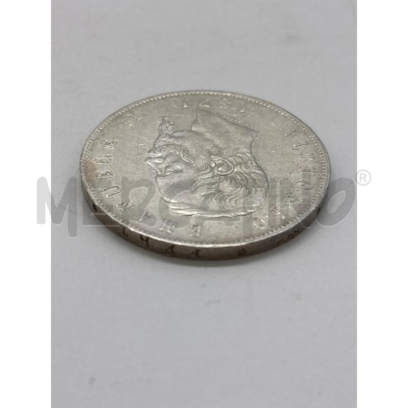 MONETA AG 5 LIRE 1874 | Mercatino dell'Usato Torino c.so traiano 4