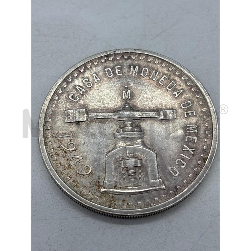 MONETA AG MEXICO 1949 | Mercatino dell'Usato Torino c.so traiano 2