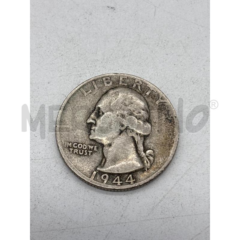 MONETA AG QUART DOLLAR 1944 | Mercatino dell'Usato Torino c.so traiano 1