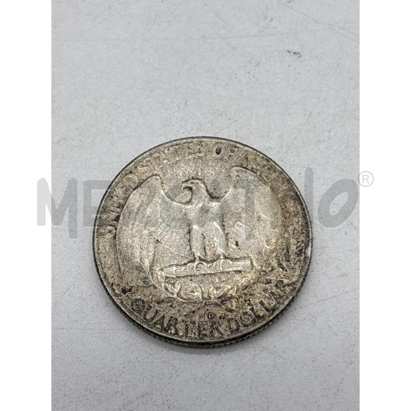 MONETA AG QUART DOLLAR 1948 | Mercatino dell'Usato Torino c.so traiano 2