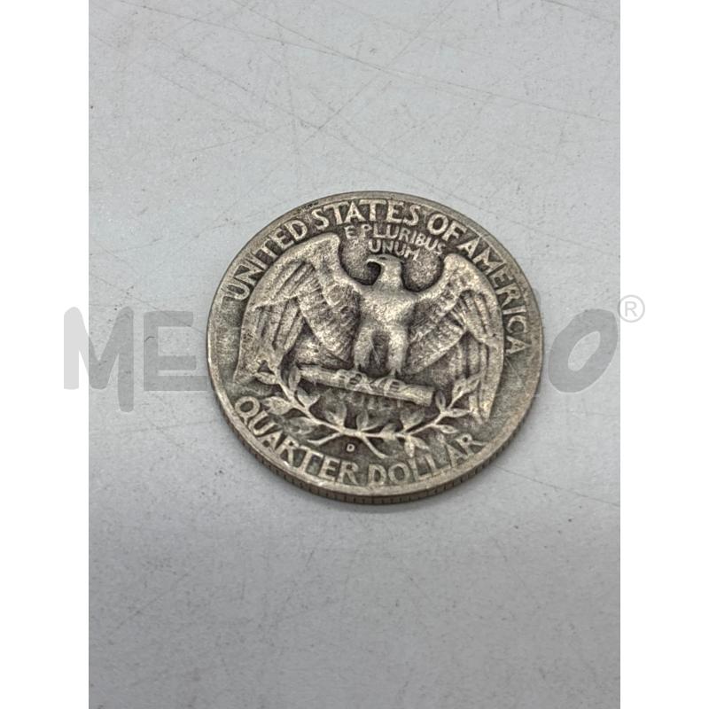 MONETA AG QUART DOLLAR 1952 | Mercatino dell'Usato Torino c.so traiano 2
