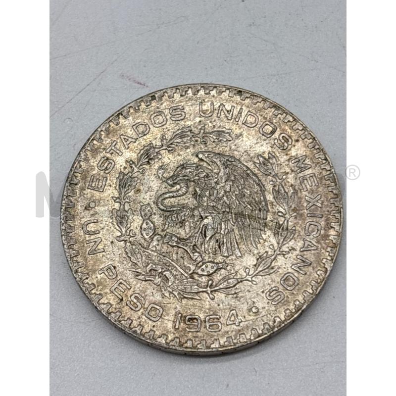 MONETA AG UN PESO 1964 | Mercatino dell'Usato Torino c.so traiano 2
