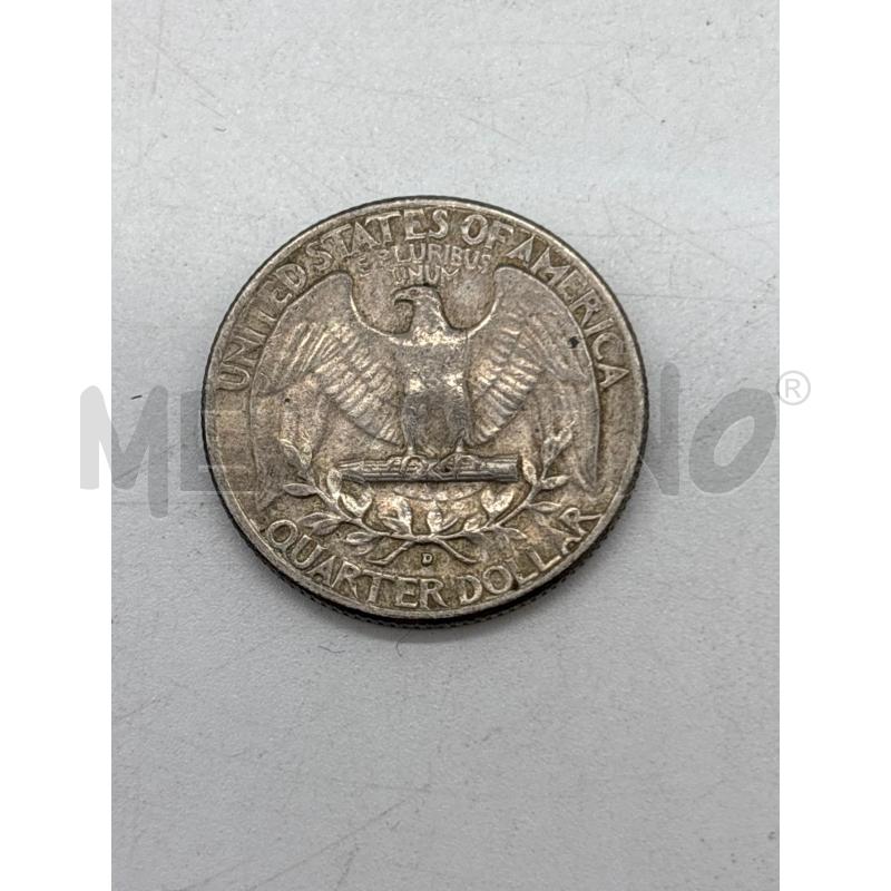 MONETA QUART DOLLAR 1962 | Mercatino dell'Usato Torino c.so traiano 2