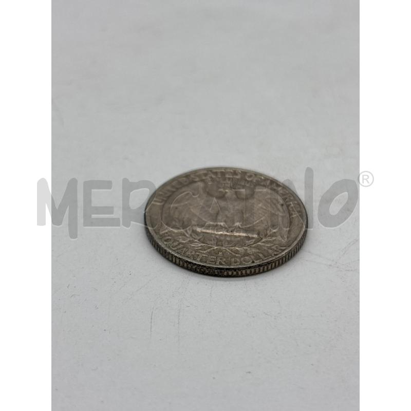 MONETA QUART DOLLAR 1962 | Mercatino dell'Usato Torino c.so traiano 3