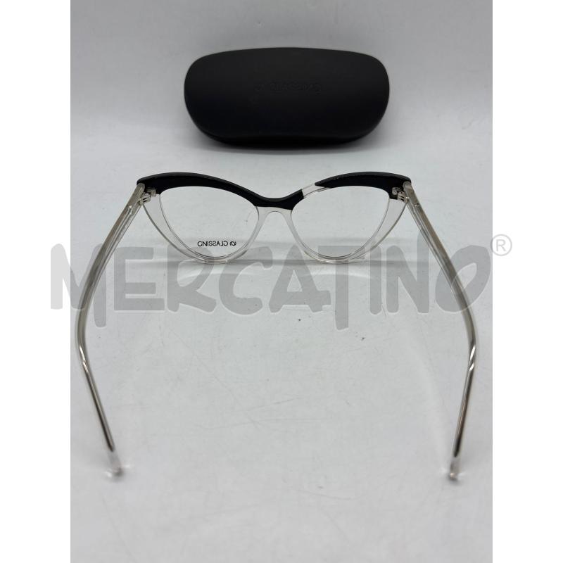 OCCHIALI DONNA GLASSING TRASPARENTI | Mercatino dell'Usato Torino c.so traiano 4
