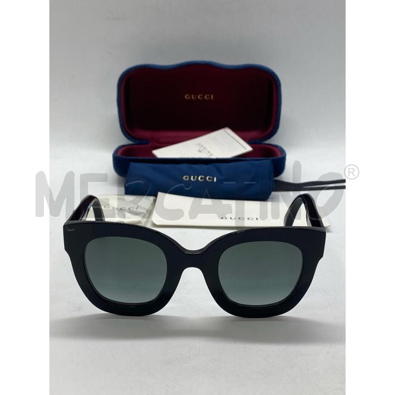 OCCHIALI DONNA GUCCI GG0208S 001 NER | Mercatino dell'Usato Torino c.so traiano 1