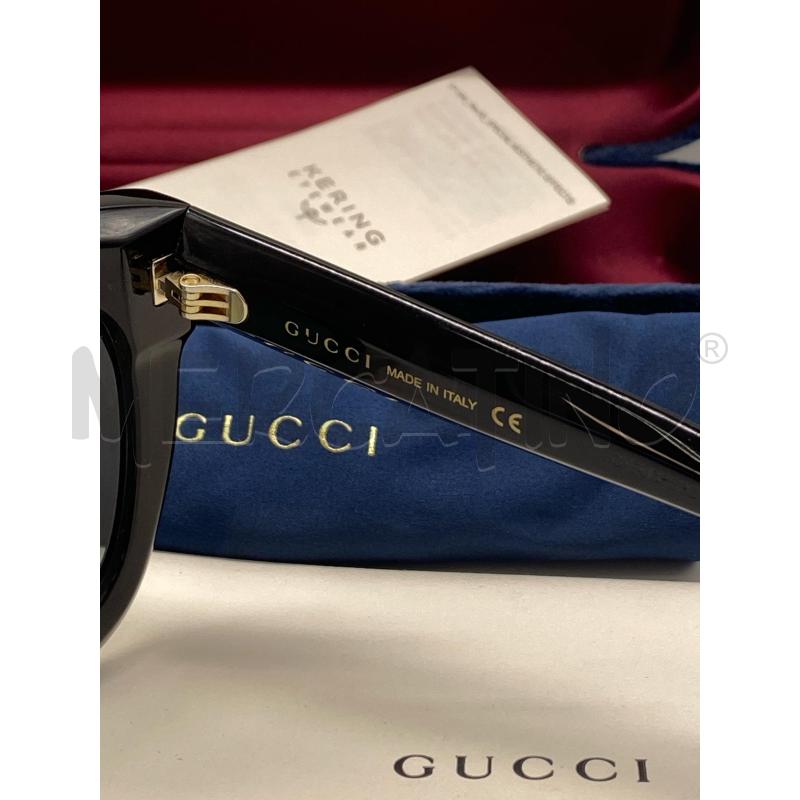 OCCHIALI DONNA GUCCI GG0208S 001 NER | Mercatino dell'Usato Torino c.so traiano 3