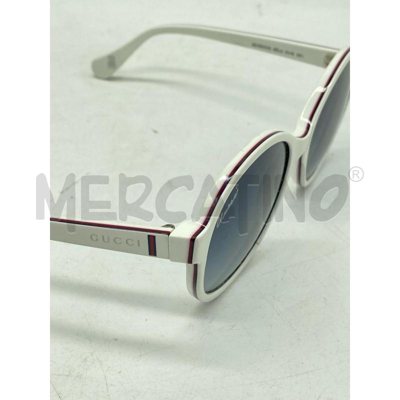 OCCHIALI UOMO GUCCI BIANCHI | Mercatino dell'Usato Torino c.so traiano 4