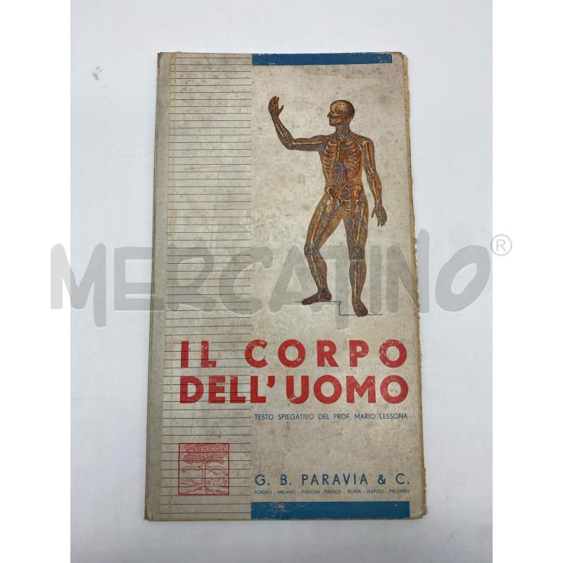 OPUSCOLO IL CORPO UMANO | Mercatino dell'Usato Torino c.so traiano 1