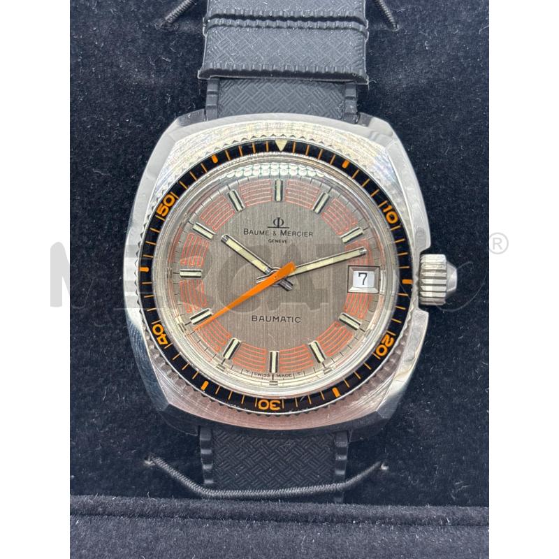 OROLOGIO BAUME & MERCIER DIVER BAUMATIC ANNI 70 | Mercatino dell'Usato Torino c.so traiano 1