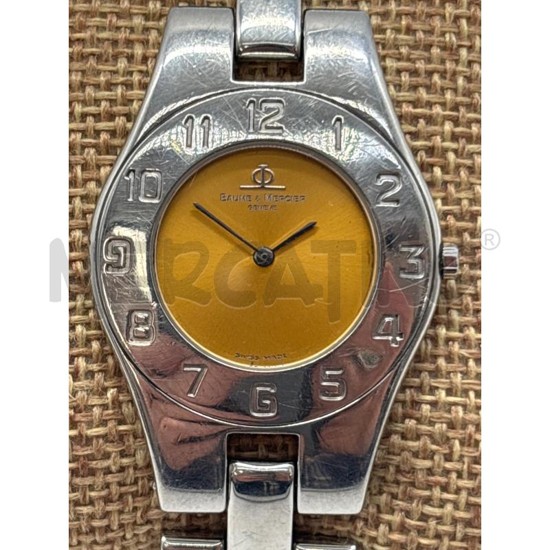 OROLOGIO DA POLSO BAUME & MERCIER ACCIAIO | Mercatino dell'Usato Torino c.so traiano 1