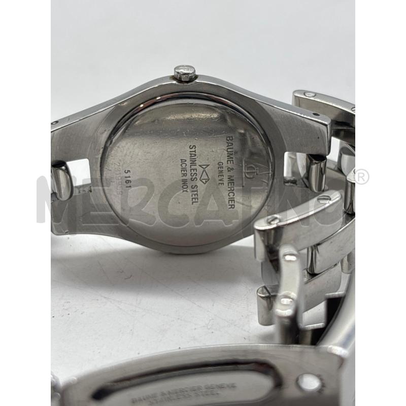 OROLOGIO DA POLSO BAUME & MERCIER ACCIAIO | Mercatino dell'Usato Torino c.so traiano 5