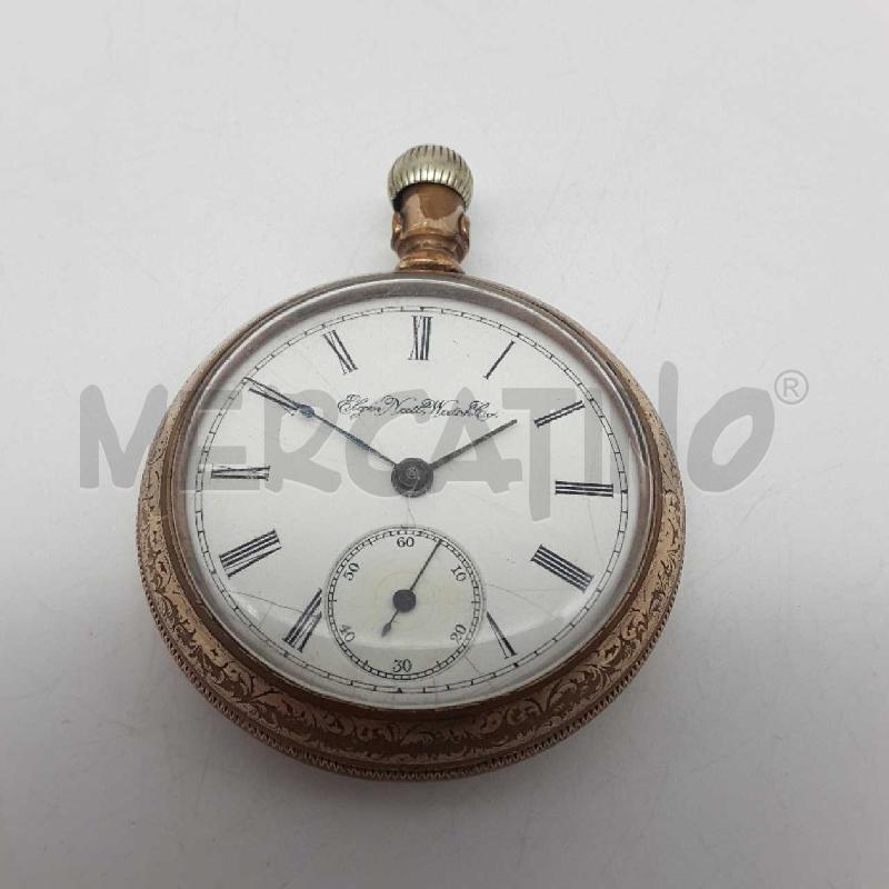 OROLOGIO DA TASCHINO ELGIN D'EPOCA | Mercatino dell'Usato Torino c.so  traiano