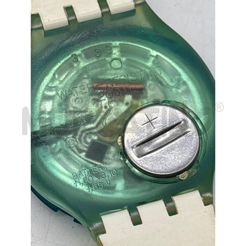 OROLOGIO SCUBA SWATCH NERO GIALLO | Mercatino dell'Usato Torino c.so traiano 2