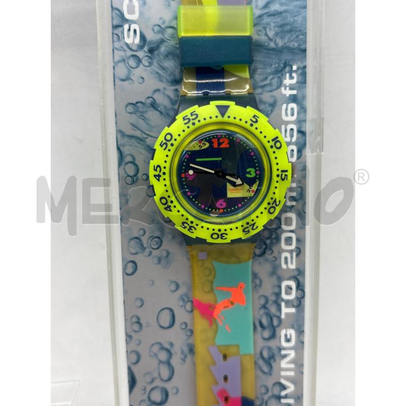 OROLOGIO SCUBA SWATCH VERDE COLORI | Mercatino dell'Usato Torino c.so traiano 1