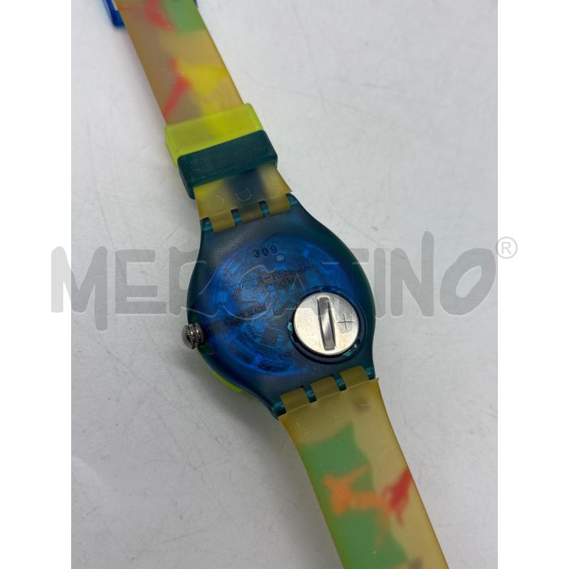 OROLOGIO SCUBA SWATCH VERDE COLORI | Mercatino dell'Usato Torino c.so traiano 2