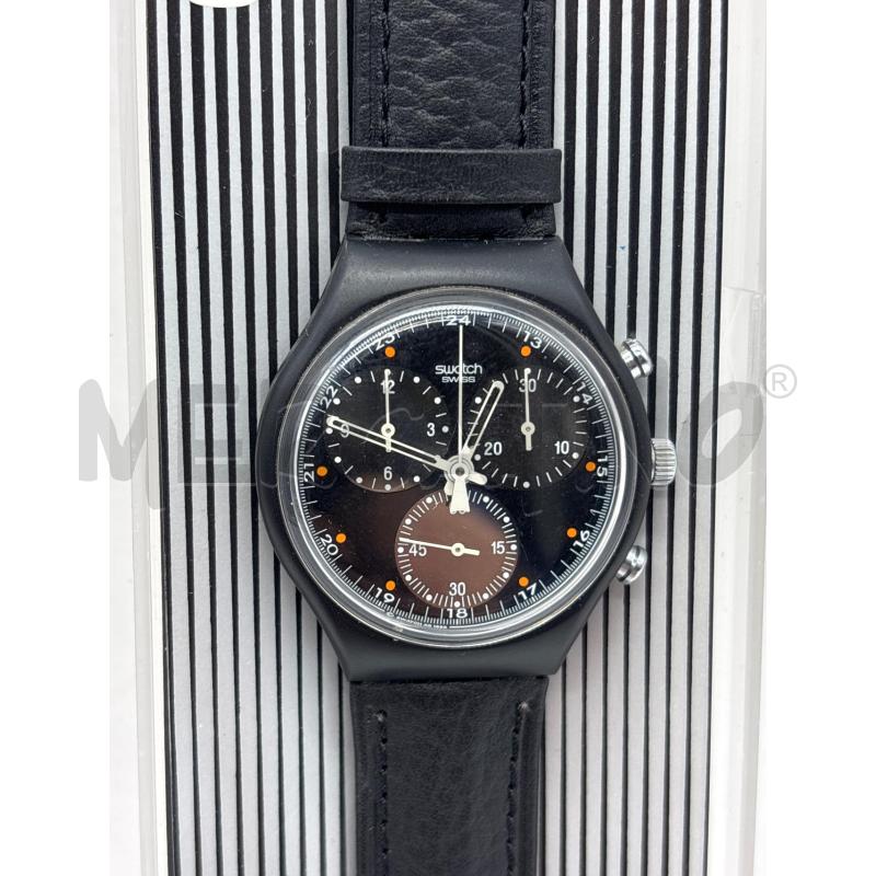 OROLOGIO SWATCH CHRONO NERO | Mercatino dell'Usato Torino c.so traiano 1