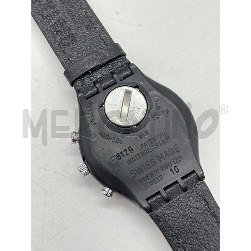 OROLOGIO SWATCH CHRONO NERO | Mercatino dell'Usato Torino c.so traiano 2