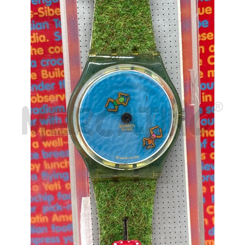 OROLOGIO SWATCH CON MACCHININA E TOVAGLIA PIC NIC | Mercatino dell'Usato Torino c.so traiano 1