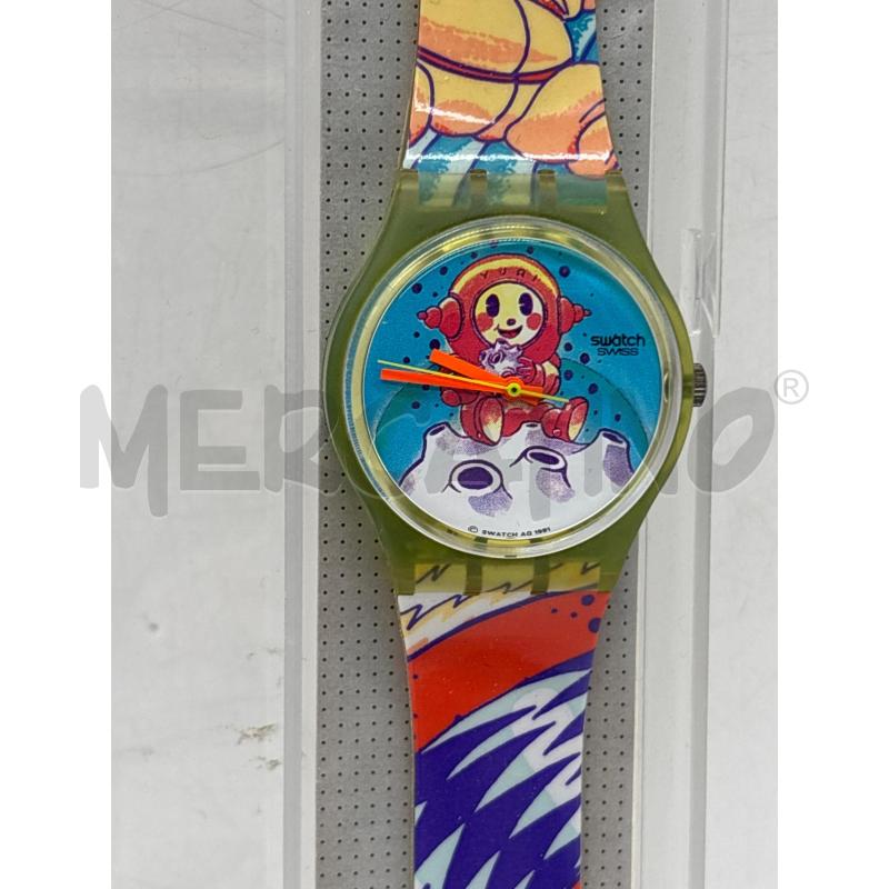 OROLOGIO SWATCH PUPAZZETTO ASTRONAUTA | Mercatino dell'Usato Torino c.so traiano 1
