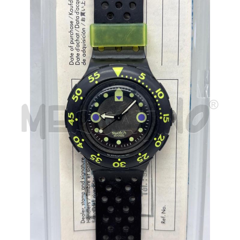 OROLOGIO SWATCH SCUBA VERDE AZZURRO | Mercatino dell'Usato Torino c.so traiano 1