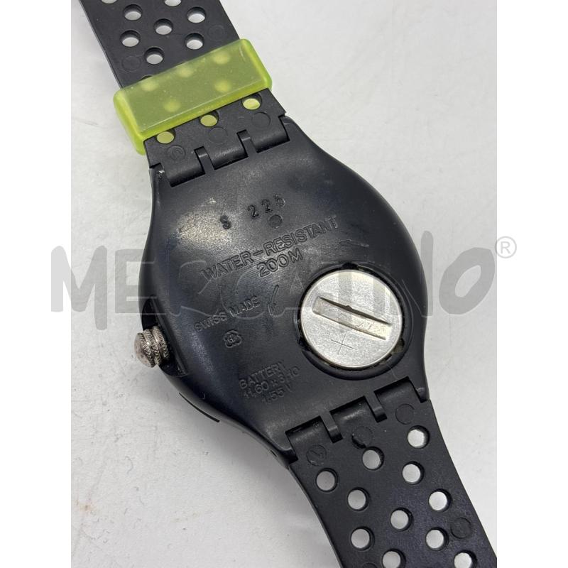 OROLOGIO SWATCH SCUBA VERDE AZZURRO | Mercatino dell'Usato Torino c.so traiano 2