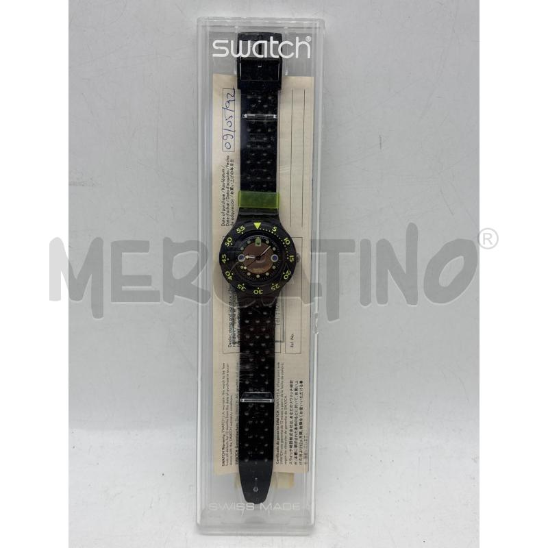 OROLOGIO SWATCH SCUBA VERDE AZZURRO | Mercatino dell'Usato Torino c.so traiano 3