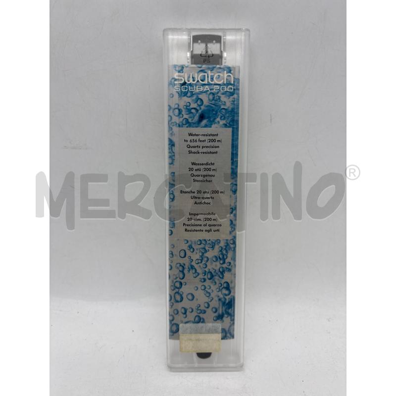OROLOGIO SWATCH SCUBA VERDE AZZURRO | Mercatino dell'Usato Torino c.so traiano 4