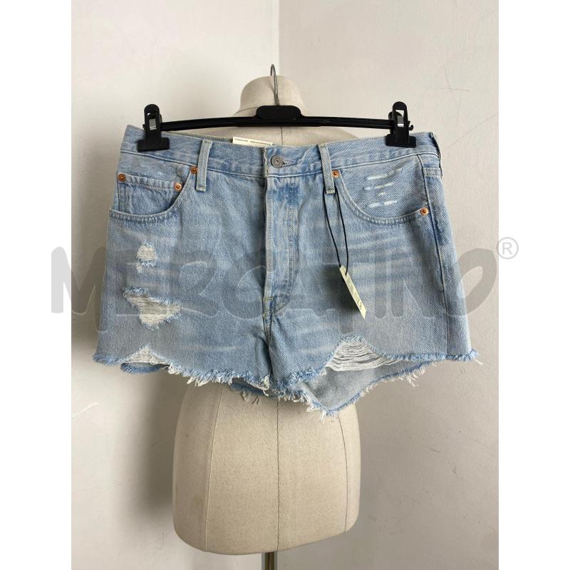 PANTALONCINO DONNA LEVIS 501 AZZUR JEANS  | Mercatino dell'Usato Torino c.so traiano 1