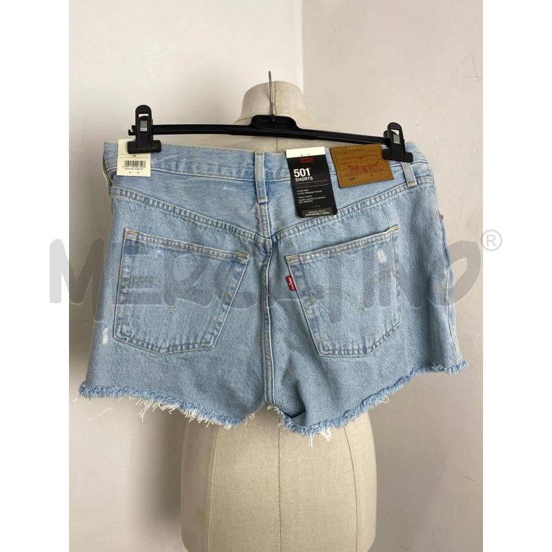 PANTALONCINO DONNA LEVIS 501 AZZUR JEANS  | Mercatino dell'Usato Torino c.so traiano 3