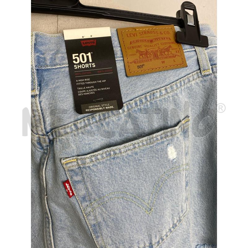PANTALONCINO DONNA LEVIS 501 AZZUR JEANS  | Mercatino dell'Usato Torino c.so traiano 4