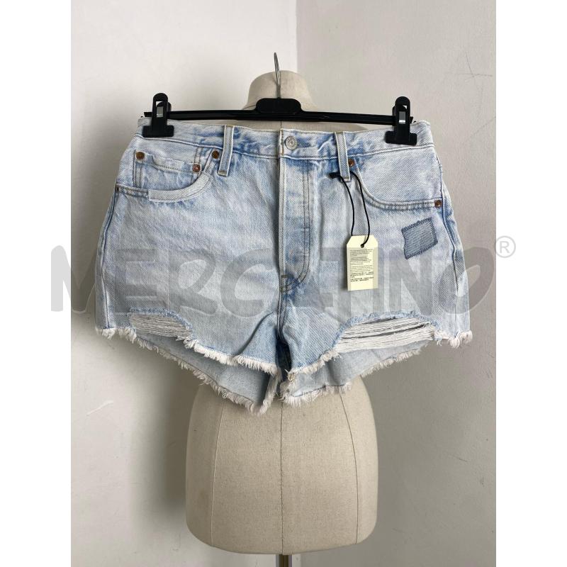 PANTALONCINO DONNA LEVIS 501 AZZUR JEANS  | Mercatino dell'Usato Torino c.so traiano 1