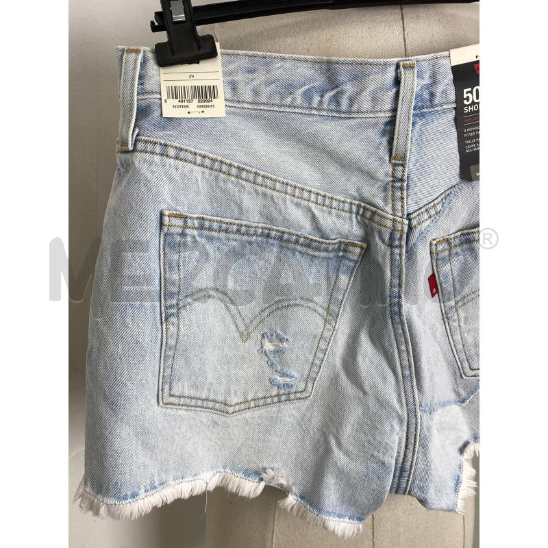 PANTALONCINO DONNA LEVIS 501 AZZUR JEANS  | Mercatino dell'Usato Torino c.so traiano 4