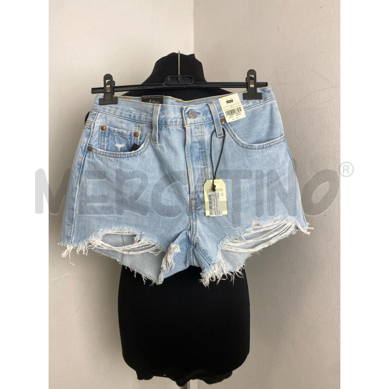 PANTALONCINO DONNA LEVIS JEANS AZZUR | Mercatino dell'Usato Torino c.so traiano 1