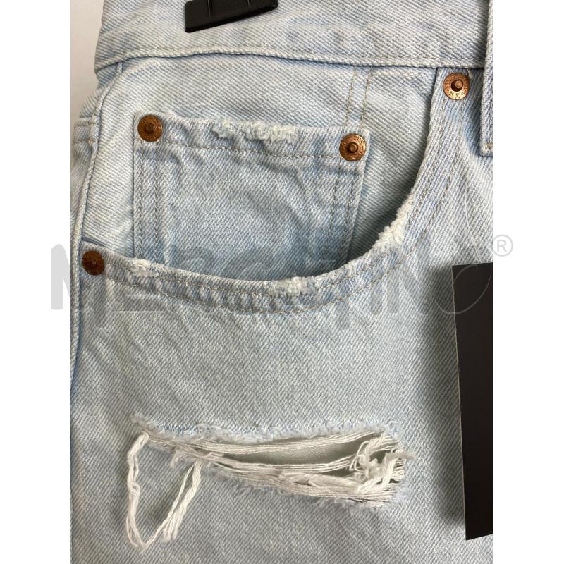 PANTALONCINO DONNA LEVI'S 501 AZZURRO CHIARO | Mercatino dell'Usato Torino c.so traiano 3