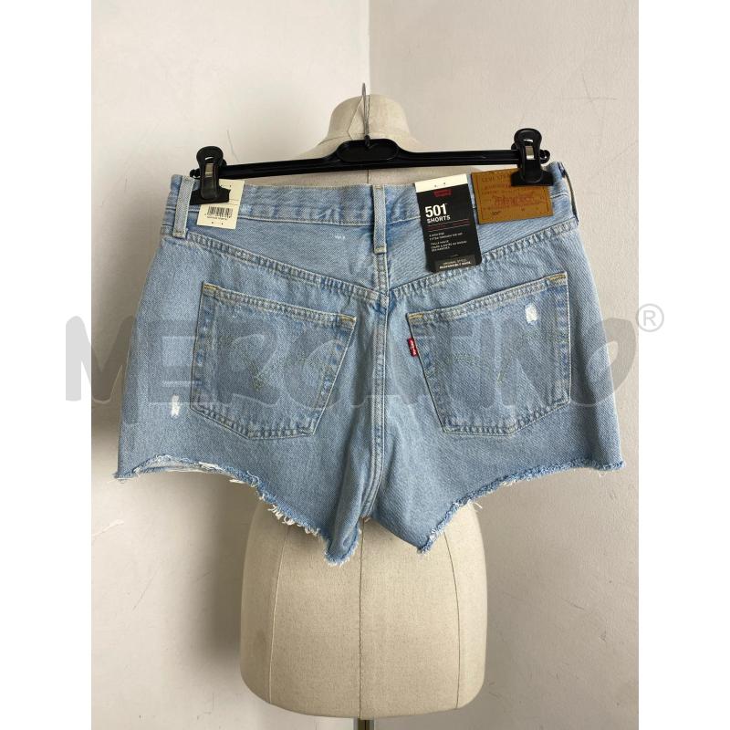 PANTALONCINO DONNA LEVI'S 501 CHIARO DISTRESSED | Mercatino dell'Usato Torino c.so traiano 3