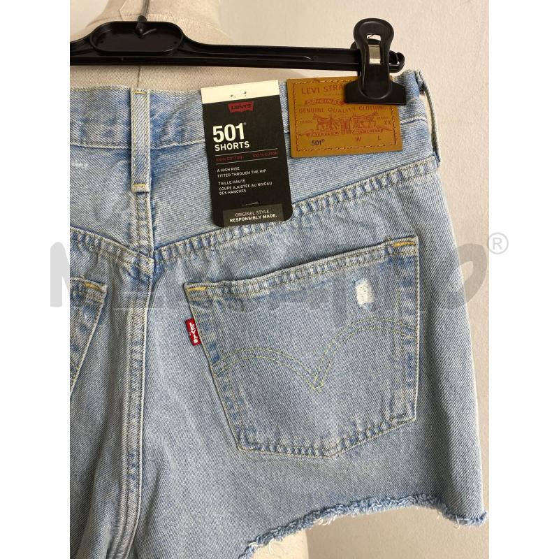 PANTALONCINO DONNA LEVI'S 501 CHIARO DISTRESSED | Mercatino dell'Usato Torino c.so traiano 4