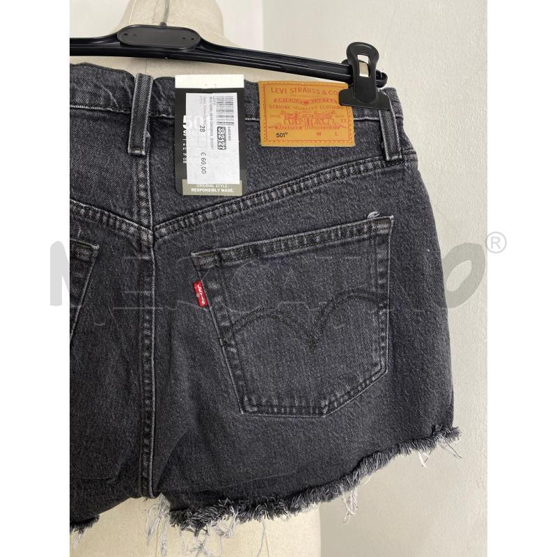 PANTALONCINO DONNA LEVI'S GRIGIO | Mercatino dell'Usato Torino c.so traiano 4