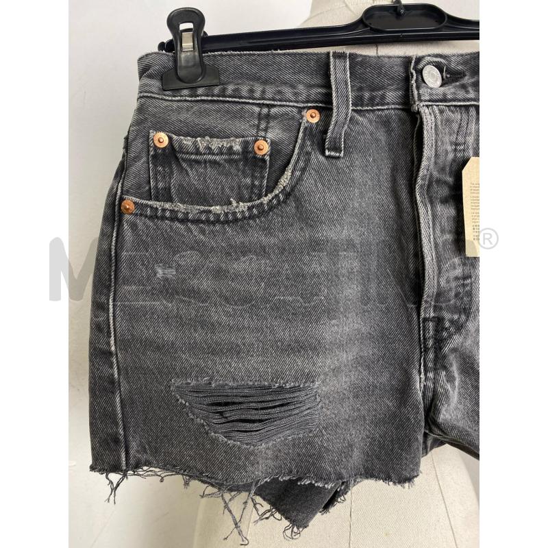 PANTALONCINO DONNA LEVI'S GRIGIO DISTRESSED | Mercatino dell'Usato Torino c.so traiano 2