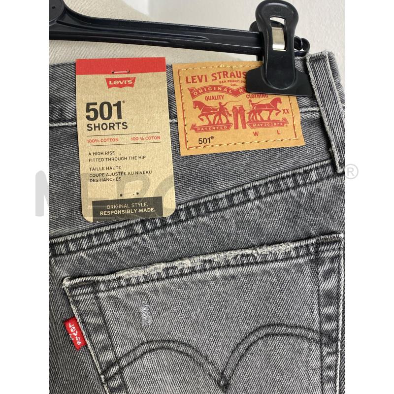 PANTALONCINO DONNA LEVI'S GRIGIO DISTRESSED | Mercatino dell'Usato Torino c.so traiano 4