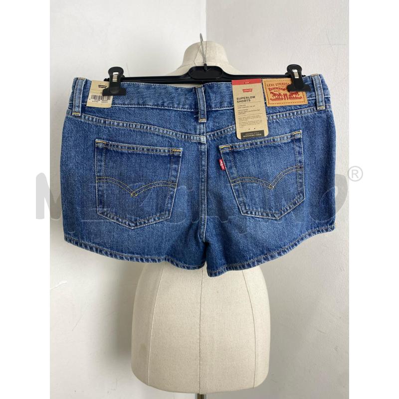 PANTALONCINO DONNA LEVI'S SUPERLOW BLU | Mercatino dell'Usato Torino c.so traiano 4