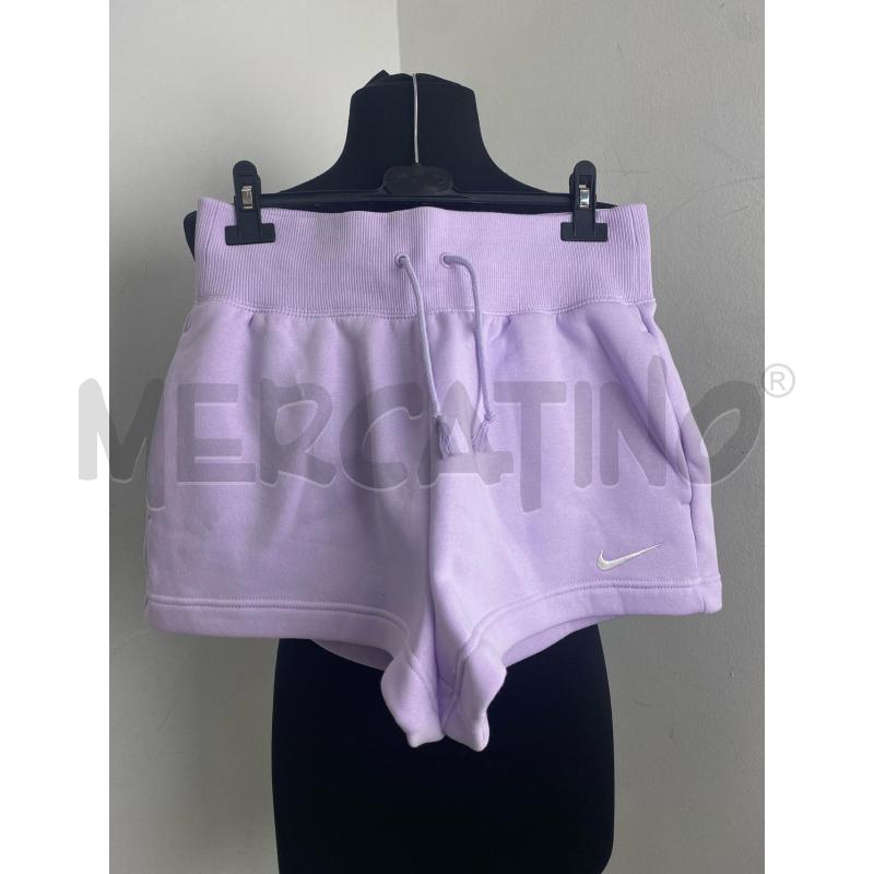 PANTALONCINO DONNA NIKE LILLA  | Mercatino dell'Usato Torino c.so traiano 1